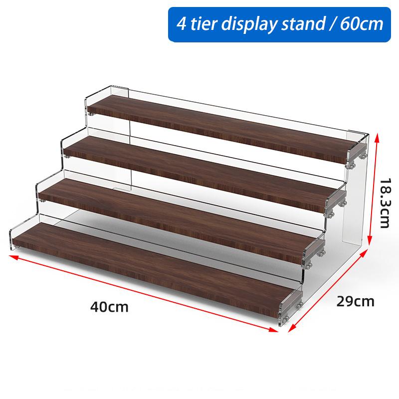 Scaffale per registratore di cassa Legno Alluminio Lega Display per cosmetici per banconi cassa supermercato Scaffali espositivi per vendita al dettaglio