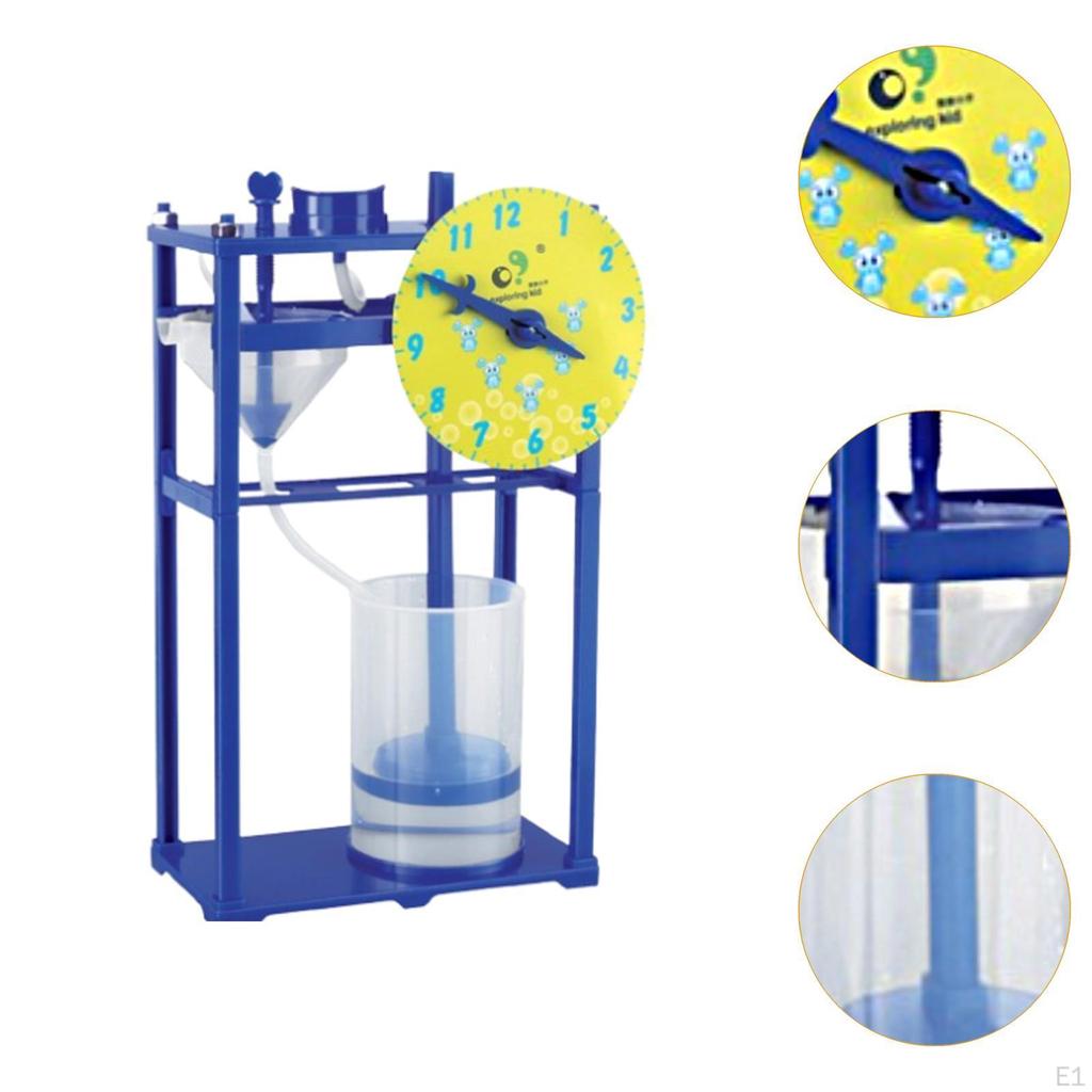 Ancient Clock Model Drip Water Assembly Project Montessori Toy for Creative Gift Ages 3 4 5 6