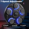 Music Boxing Machine with Gloves, Smart Musical Boxing Machine Wall Mounted Punching Trainer with 7