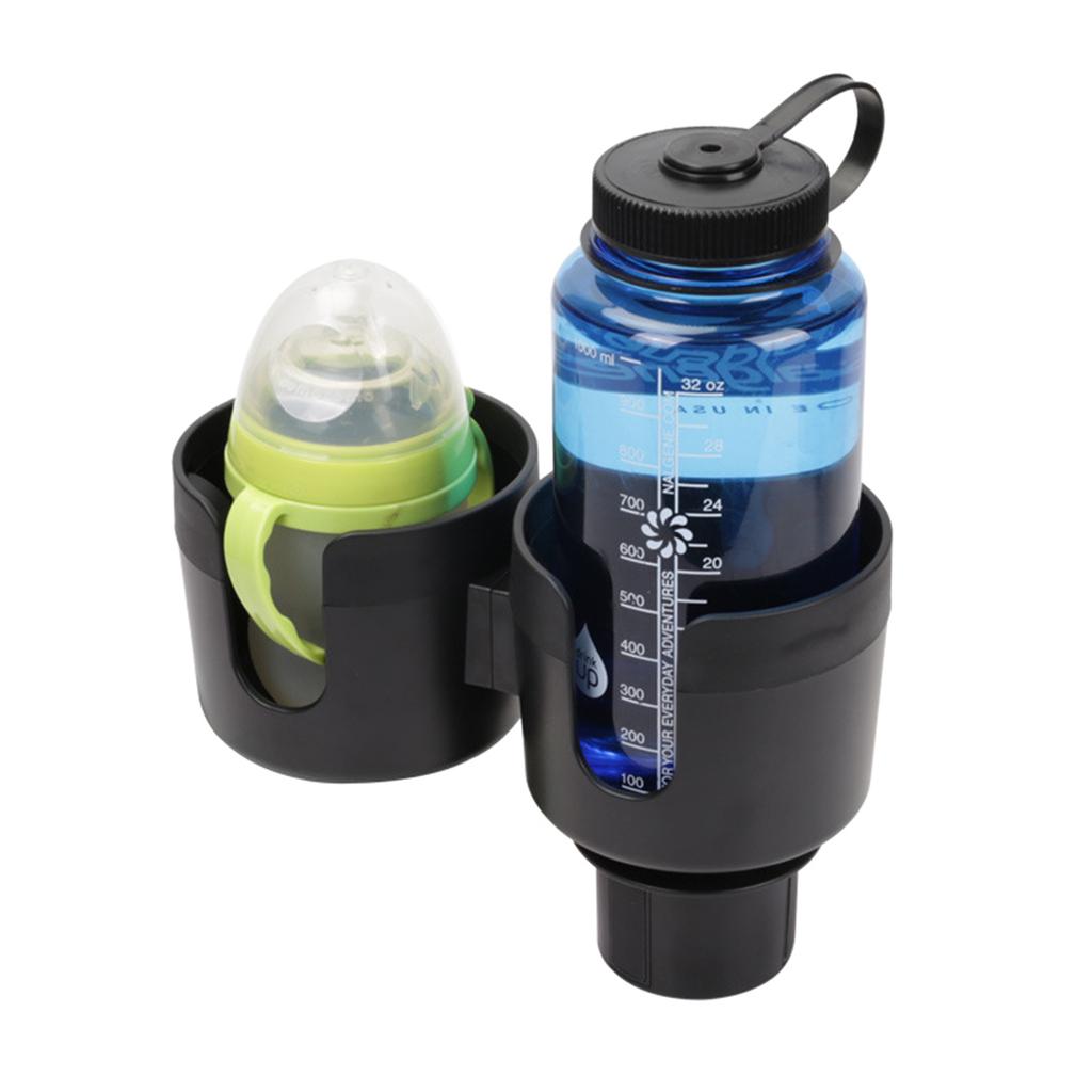 Cup Holder Expander for Car, 2 In 1 All Purpose Car Cup Holer and Organizer with Adjustable Base for 34oz Drink Bottles