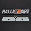 Car Grill Emblem Auto Front Grille Badge For Mitsubishi Ralliart Logo Lancer Asx Outlander Pajero Sport Car Styling Accessories QS1