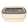 3 Compartments Compartment Lunch Box Double Layer Thermal Lunch Box Food Container  For Travel
