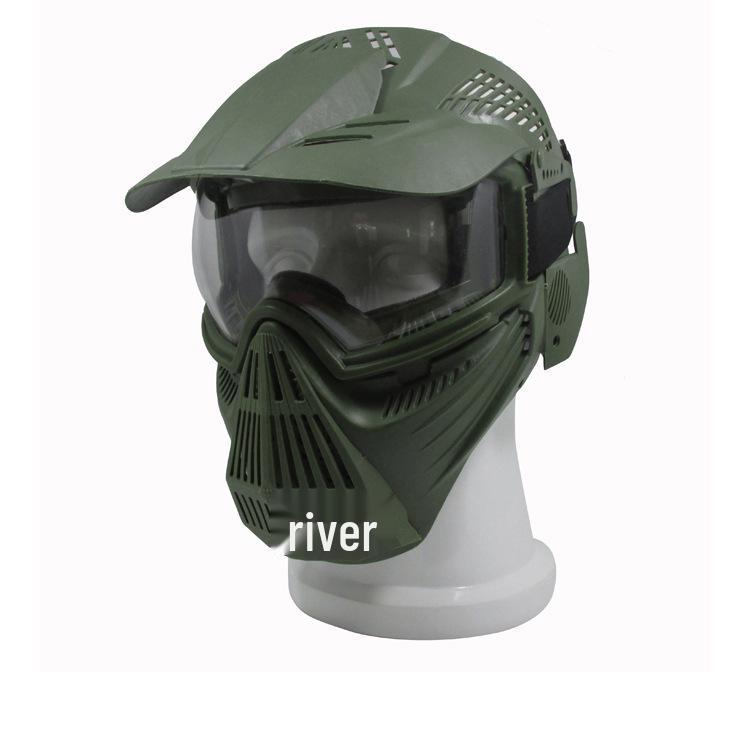 Full Face Tactical Water Gel Mask for Field Protection