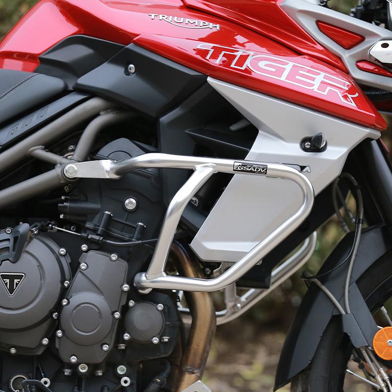 Triumph Tiger 800XC Crash Bar Bumpers - Stainless Steel Anti-Fall Motorcycle Mod Parts