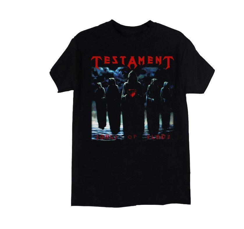 TESTAMENT SOULS OF NEW BLACK T-SHIRT Unisex T-Shirt XXXXL
