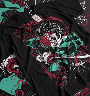 Agatsuma Zenitsu T-Shirt Demon Slayer Kimetsu No Yaiba Film Halloween-Shirt