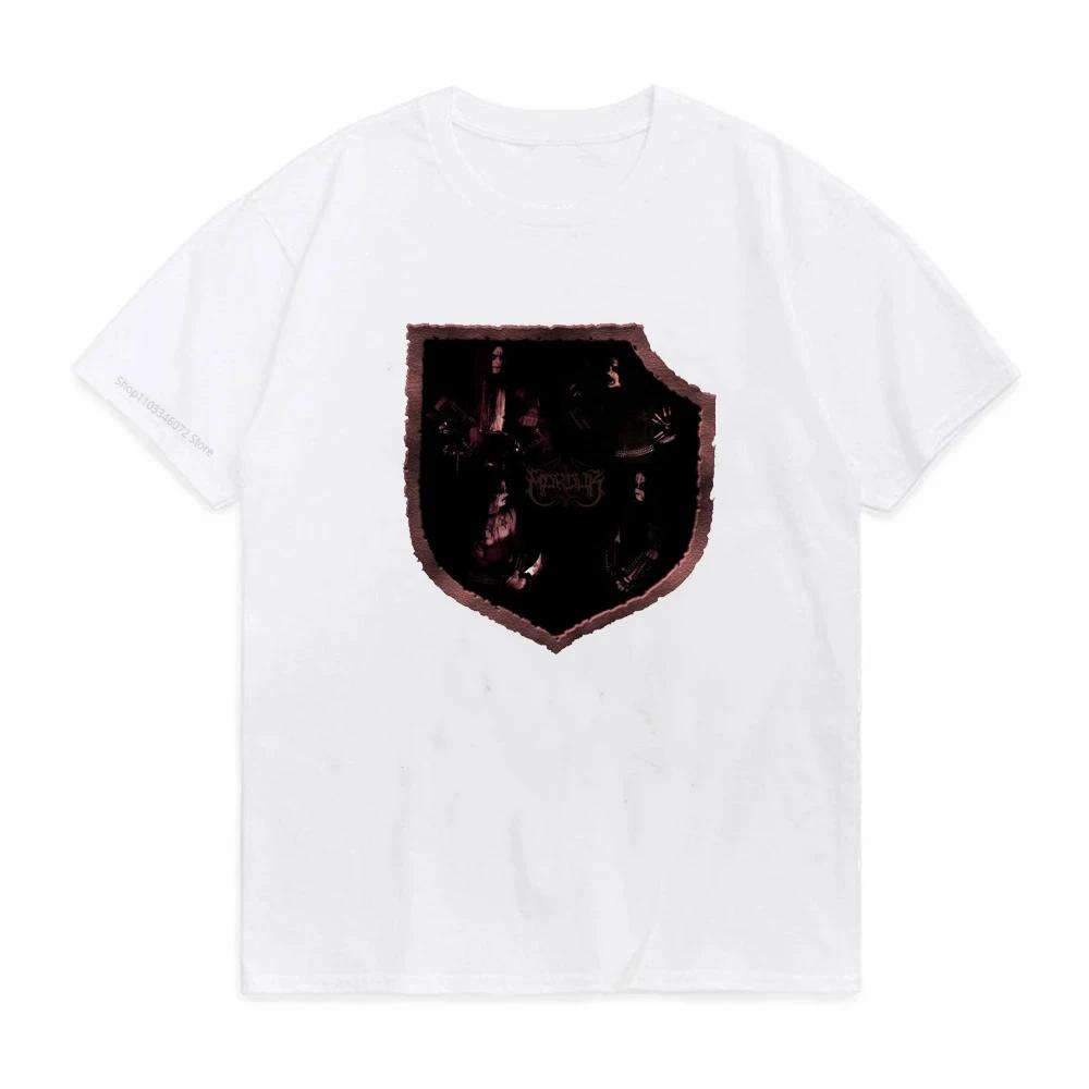 Marduk Band TShirts Casual Hip Hop Unisex Tee Shirts Harajuku Styles Tops Clothing For Unisex Unisex Short Sleeve Cotton Tee Shirt