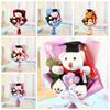Lovely Bear Plush Bouquet Cartoon Doctoral Bear Toy Graduation Bear Bouquet  Graduation Season