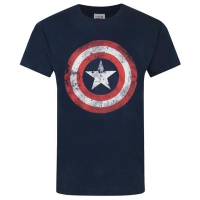 Camiseta masculina com escudo de filme