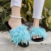 Fashion Women Slippers Warm Slides Casual Flat Low Heels Shoes for Women Solid Fur Short Plush Women Shoes Plus Size