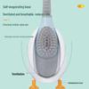 Diving Duck Wall-Mounted Silicone Toilet Brush - Multifunctional, Punch-Free, No Dead Angle Cleaning