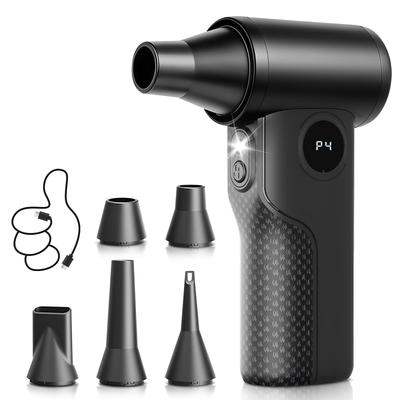 Prafator Electric de Aer Ultra Mini Recenzie Aparat Premiul Cel Mai Bun Cumpărător Compact Aer Praf Viteză Maximă a Vântului Debit de Aer 5 LED Umflare cu Aer Potrivit pentru Curățare