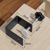 Home Improvement Smooth Woodworking Drawer Front Installation Clamp Hardware Jig Accessories Fasten Stable Stainless Steel