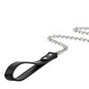 Adjustable Leather Neck Collar With Small Bell Decor Soft Skin Friendly Light Portable Interactive Accessory Easy To Clean