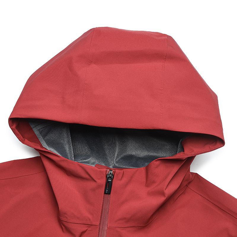 Fila Fashionable Warm Hooded Two-Piece Jacket Men Jackets Mountain-Red F11M512701FRD