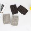 Owl Eyes Knitted Boot Covers Twist Cable Knit Leg Warmers New Boot Cuffs Cover  Women