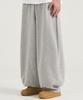 Osillos D18 Triple Pintuck Balloon Sweatpants_Melange