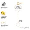 Exquisite Vintage Wrist Bracelet for Women Finger Ring Chain Charms Beads Bracelet Chain Lady Trendy Aesthetic Jewelry Set