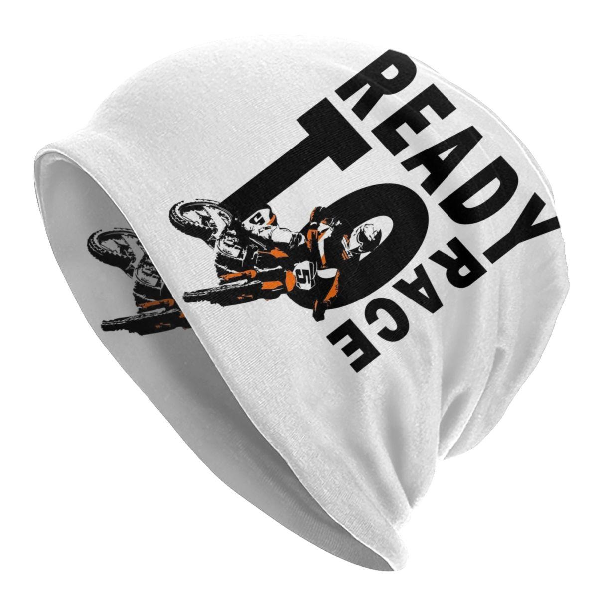 

Ready to Race Beanie Skullies Hat Motorcycle Sport Racing Merch Cross Мотокрос Аксесуари Мотоцикл Ендуро Кепка Унікальний дизайн One Size