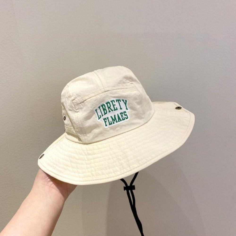 Quick-dry Summer Kid Sunhat Korean Style Children's Fisherman Hat Cute Candy Color Bucket Hat  Kid