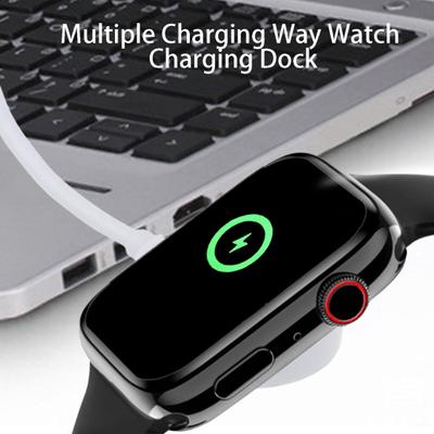 Smart Watch Charger Magnetic Suction Sensitive Induction Not Hurt Battery Watch Charging Dock for S8 Pro/Pro Max/DT 3/S7 Pro/DT7