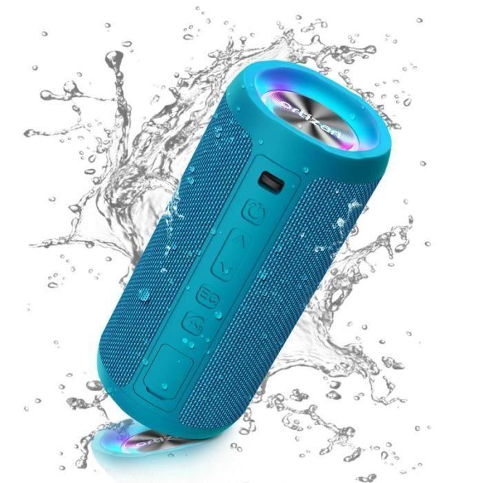 Haut-parleur Portable Bleu IPX7 Bluetooth 5.0 (Reconditionné A)
