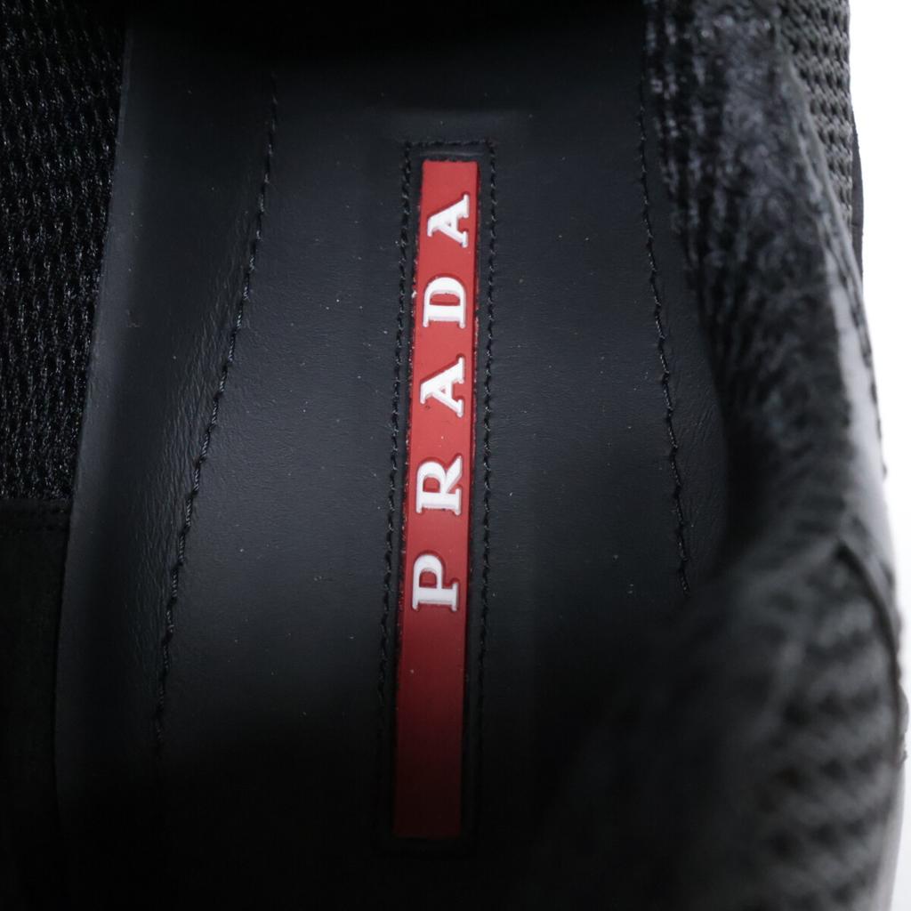PRADA SPORT [Excellent Condition] 4P723 America's Cup Original Sneakers/ Shoes 7 1/2 blackUsed