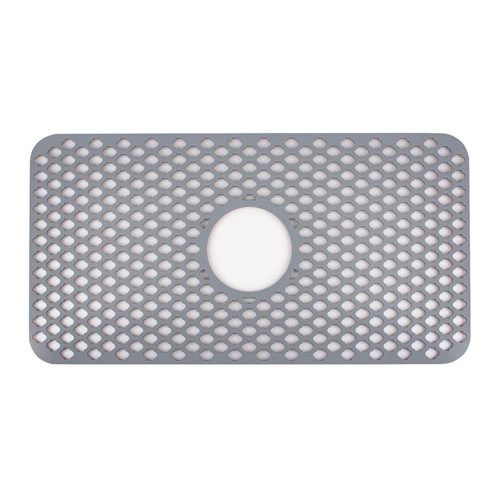 Accessories Kitchen Dish Sink Protector Mat Drain Pad Non-Slip Silicone