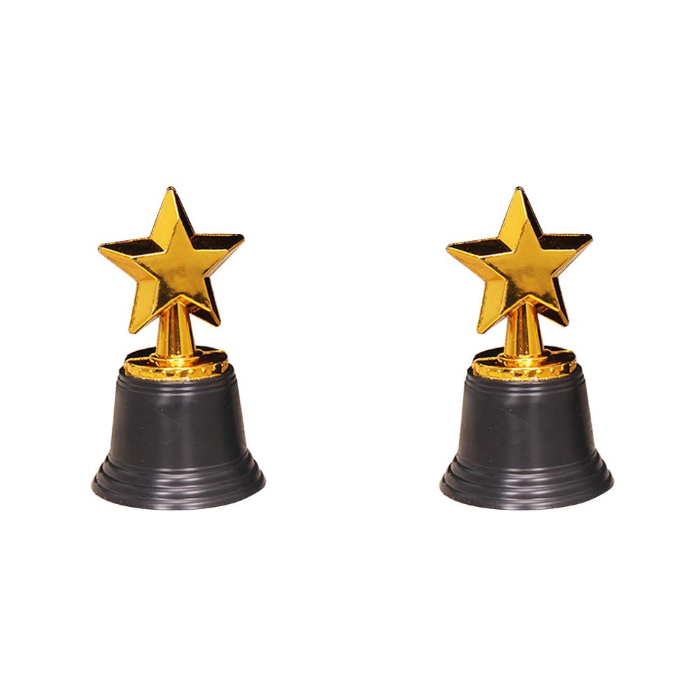 

LF# Star Trophy Award Plastic Gold Award Trophies Classroom School Rewards for K
