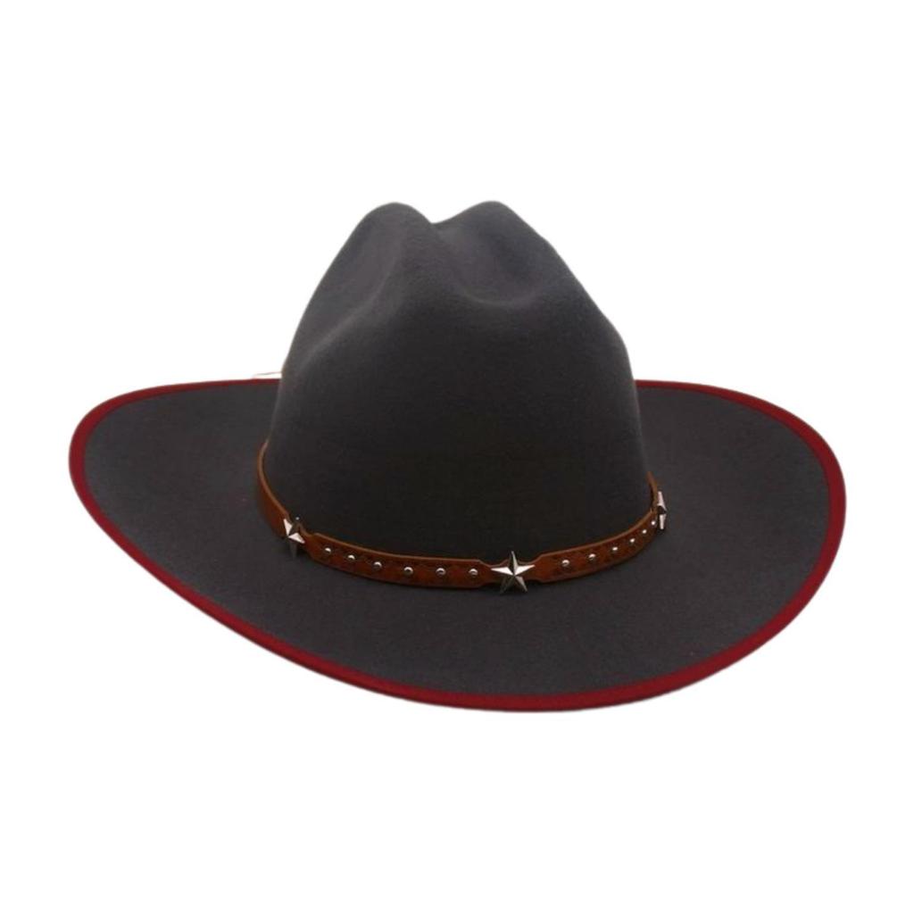 Hot ** Retro High-End Peach Heart Cowboy Hatjazz Hat Design Top Hat