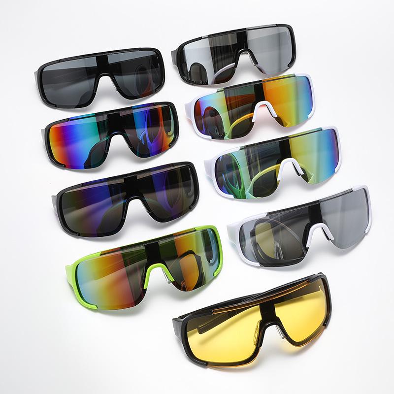 4743 New Sunglasses Outdoor Cycling Glasses Men'S And Women'S Colorful Sunglasses Trendy Sunshade Sports Glasses