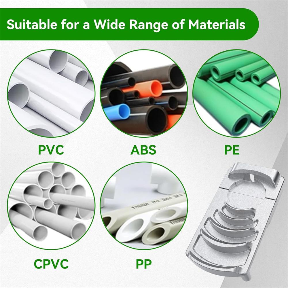 Plastic Pipe Deburring Tool PVC Pipe Reamer Chamfering Tool For PE PP ABS Pipes