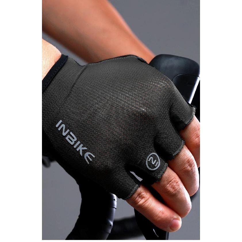 INBIKE Men's Cycling Gloves Half Finger Summer MTB Gloves Shock-absorption Mountain Bike Gym Sports Gloves Cycling Accessories