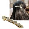 2025 Koreanischer Stil Geometrische Raute Strass Haarspange