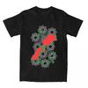 Vintage Morocco Flag TShirts for Men Round Collar Pure Cotton T Shirt Short Sleeve Tee Shirt Plus Size Tops