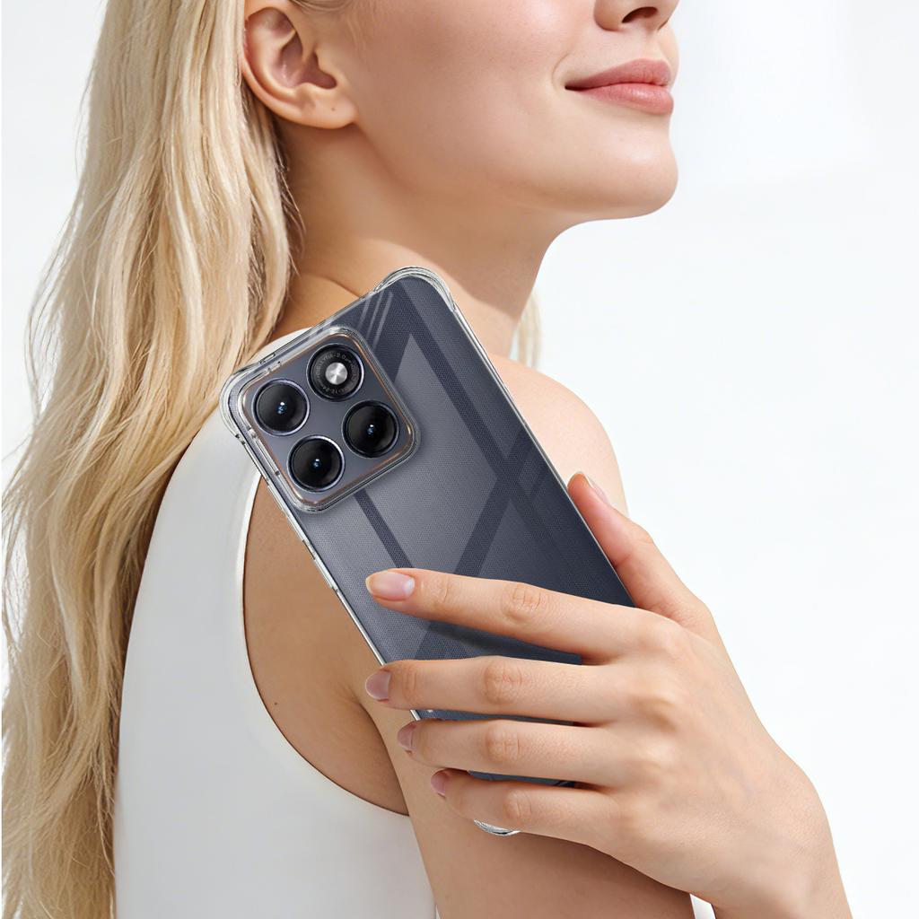 For Moto Edge 70 Fusion 5G Phone Case IMAK Shock-resistant Soft Case