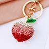 Creative Bling Rhinestone Watermelon Fine Workmanship Portable Bag Pendant Fashion Jewelry Decor Gift For Friends Bag Charm