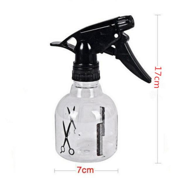 Flacone Spray per Parrucchiere Comodo e Riutilizzabile Indispensabile per Salone Flaconi Spray in Plastica Spruzzatore