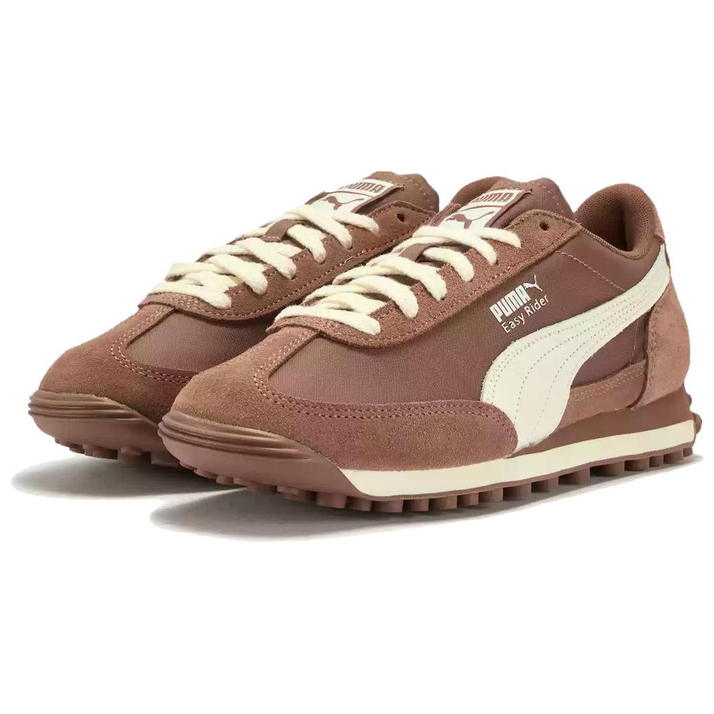 Puma Easy Rider Nylon Cool Comfortable Versatile Durable Low-Top Lifestyle Casual Shoes Unisex Casual Shoes Brown 403146-04