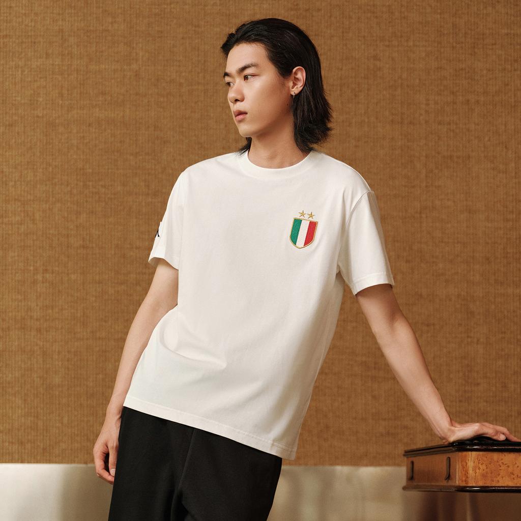 Kappa 1916 T Shirt Men's Korean White K0D32TD20-012