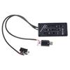 Active Violin Sound Control Accessory Equipped With Output Jacks and Noise Reduction Technology