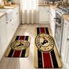 Houston Texans Flannel Kitchen Mat Christmas Soft Area Rug Non Slip Floor Carpet Home Decoration