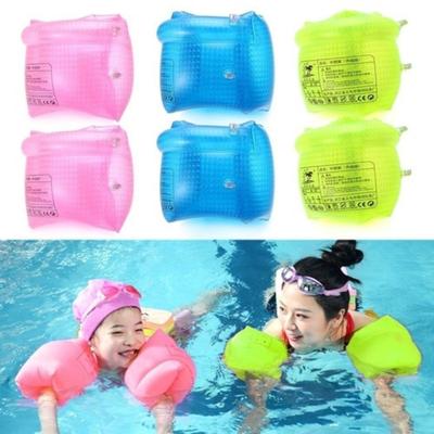 Pvc Inflatable Toys Swimming Floating Sleeve for Kid Adult Thick Double Airbags Fluorescent Inflatable Arm Ring Summer Water Toy