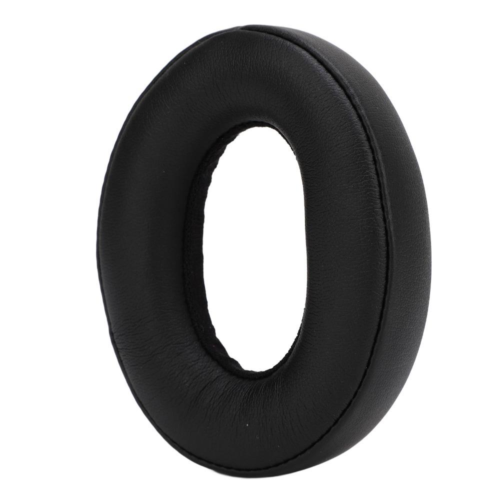 2 Pezzi Morbidi e Comodi Cuscinetti Auricolari Sostitutivi in Pelle Nera Isolamento Acustico Cuscinetti Auricolari Copri Auricolari per Parrot ZIK 1.0