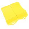 1 Pair Wheel Tire Saver Ramps Anti Slip Pad All Season Durability HDPE for Sports Cars SUVs Campers Trailers Trucks RVs