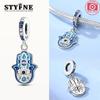 Original Charmscopper Deep Sea Eyes Fatima'S Hand Beads Fit Charms Platabracelets For Women Jewelry Making Gifts