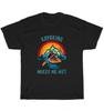 Kayaking Makes Me Wet Vintage Retro Kayak Kayaker T-Shirt Unisex Tee Gift NEW