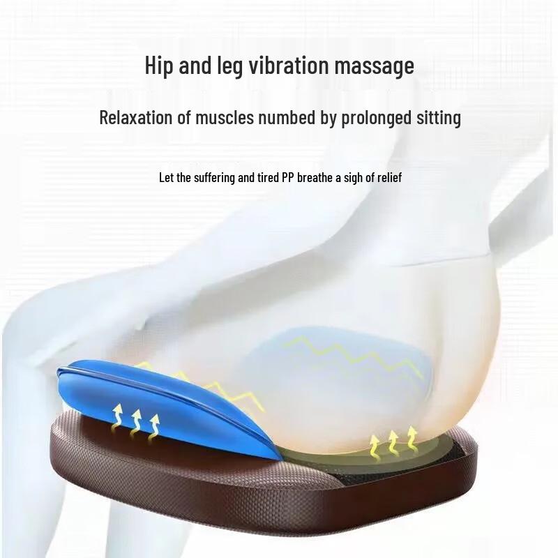 AUX Full Body Massage Cushion with Heat and Kneading CN plug (adapter included)