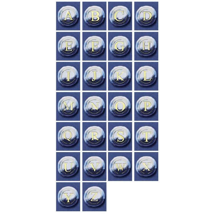 Hlava těsnícího razítka pro pečetidlo s voskem, Hlava razítka na dopisy Jednoduchá instalace