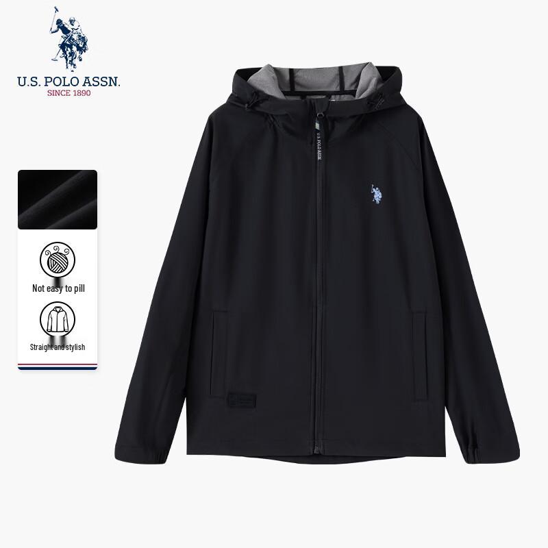 

U.S. POLO ASSN. Men s Hooded Windproof Waterproof Jacket XL